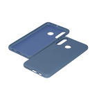 Чехол - накладка Genergy soft touch для Huawei Honor P30 Lite цвет: голубой