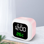 Электронные часы с подсветкой модель 9903 цвет: розовый
