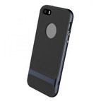 Накладка задняя Rock для iP 6/6S (4.7)  со съёмным бампером, цвет: серый