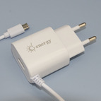 СЗУ GEnergy EH-20 1500 mAh  с кабелем micro USB  цвет: белый