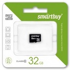 32Gb MicroSDHC SmartBuy Class10 без адаптера