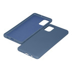 Чехол - накладка Genergy soft touch для Samsung A71 цвет: голубой