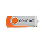 64GB USB флеш- накопитель AVconnect  M101, цвет: оранжевый