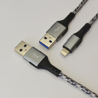 USB AVconnect Lightning F-193 18W цвет: серый 1m