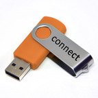 4GB USB флеш- накопитель AVconnect  M101, цвет: оранжевый