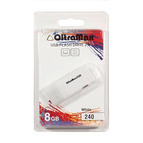 8Gb USB флеш- накопитель OltraMax 240 White