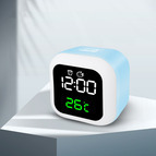 Электронные часы с подсветкой модель 9903 цвет: голубой