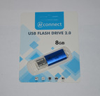 8GB USB флеш- накопитель AVconnect  M105, цвет: синий