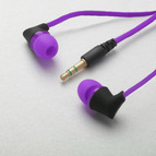 Наушники  MP-3 GEnergy AUDIO 2212, цвет: фиолетовый, плоский провод