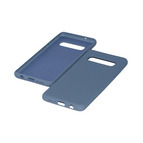 Чехол - накладка Genergy soft touch для Samsung S10 цвет: голубой