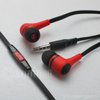 Наушники  MP-3 GEnergy 2261, цвет: красно-чёрный с микрофоном